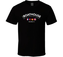 The Boathouse Popular Orlando Restaurant T Shirt