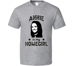 Annie Edison Community Is My Homegirl Female Tv Character Fan T Shirt