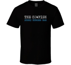 The Cowfish Sushi Burger Bar Popular Orlando Restaurant T Shirt