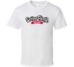 Senor Frog's Popular Orlando Restaurant T Shirt