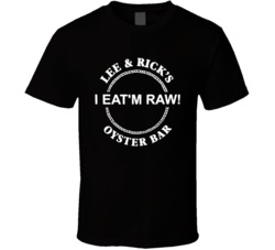 Lee And Rick's Oyster Bar Popular Orlando Restaurant T Shirt
