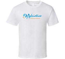 Adriatico Trattoria Italiana Popular Orlando Restaurant T Shirt