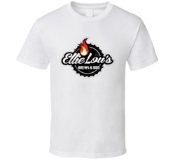 Ellie Lou's Brews And Bbq Popular Orlando Restaurant T Shirt
