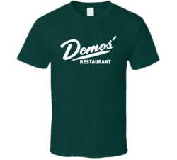 Demos' Nashville Tennessee Top Restaurants Food Fan Lover Foodie T Shi