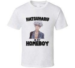 Hatsuharu Is My Homeboy Fruits Basket Anime Character T Shirt