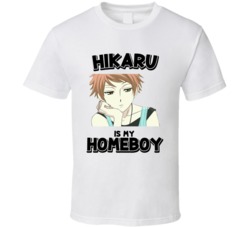 Hikaru Is My Homeboy Ouran High School Anime Character T Shirt