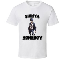 Shinya Is My Homeboy Psycho Pass Anime Character T Shirt