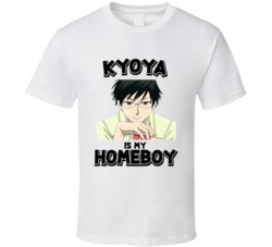 Kyoya Is My Homeboy Ouran High School Anime Character T Shirt