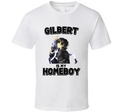 Gilbert Is My Homeboy Pandora Hearts Anime Character T Shirt