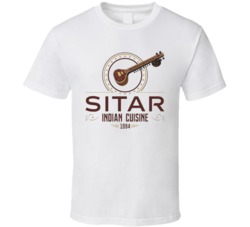 Sitar Nashville Tennessee Top Restaurants Food Fan Lover Foodie T Shir