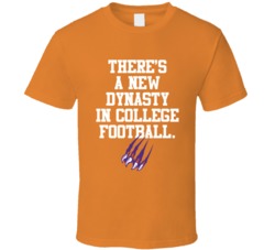 There's A New Dynasty In College Football Clemson Football Fan T Shirt
