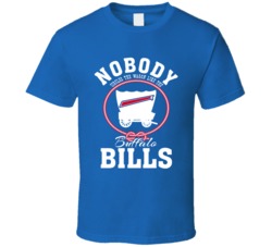 Nobody Circles The Wagon Like Buffalo Football Sports Fan T Shirt