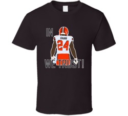 Nick Chubb In Chubb We Trust Cleveland Football Fan T Shirt