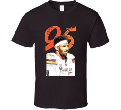 Myles Garrett 95 Cleveland Football Fan T Shirt