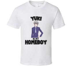 Yuki Is My Homeboy Fruits Basket Anime Character T Shirt