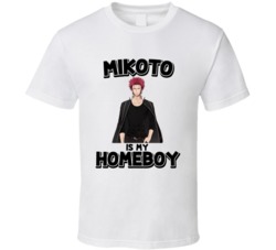 Mikoto Is My Homeboy Anime Character T Shirt