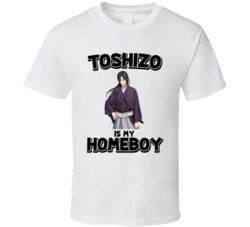 Toshizo Is My Homeboy Hakuouki Anime Character T Shirt