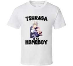 Tsukasa Is My Homeboy Shokugeki Anime Character T Shirt