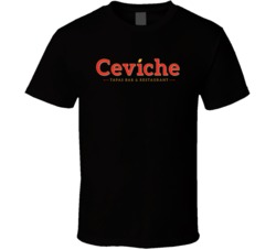 Ceviche Tapas Bar And Restaurant Popular Orlando Restaurant T Shirt
