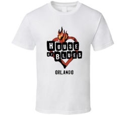 House Of Blues Restaurant And Bar Popular Orlando Restaurant T Shirt