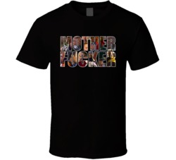 Samuel L Jackson Movie Collage Motherfcker T Shirt