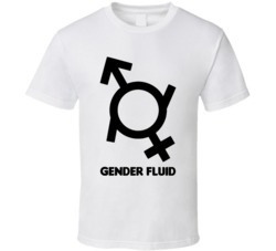 Genderfluid Gender Idenity Lgbtq Sex Symbol T Shirt