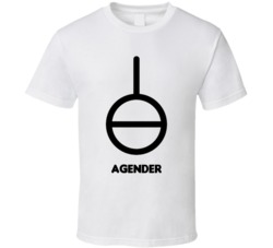 Agender Gender Identity Lgbtq Symbol T Shirt