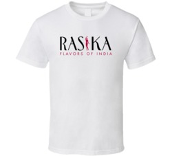 Rasika Popular Washington Restaurant T Shirt