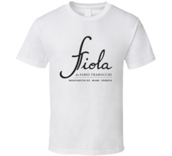 Fiola Popular Washington Restaurant T Shirt
