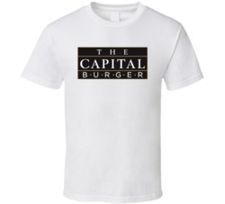 The Capital Burger Popular Washington Restaurant T Shirt