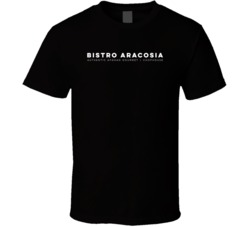 Bistro Aracosia Popular Washington Restaurant T Shirt