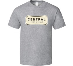 Central Diner Grille Popular Pittsburgh Restaurant Food T Shirt