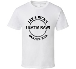 Lee And Rick's Oyster Bar Popular Orlando Restaurant Foodie T Shirt