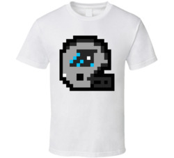 Carolina Football Team 8 Bit Helmet T Shirt