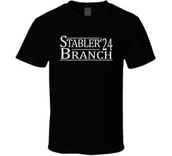 Ken Stabler Cliff Branch For President '24 Oakland Football Fan T Shir