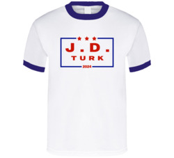 John Dorian Christopher Turk For President 2024 Scrubs T Shirt