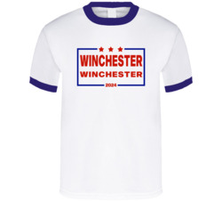 Dean Winchester Sam Winchester For President 2024 Supernatural T Shirt