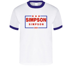 Marge Simpson Lisa Simpson For President 2024 The Simpsons T Shirt