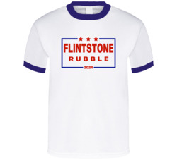 Fred Flintstone Barney Rubble For President 2024 The Flintstones T Shi
