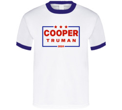 Dale Cooper Sheriff Truman For President 2024 Twin Peaks T Shirt