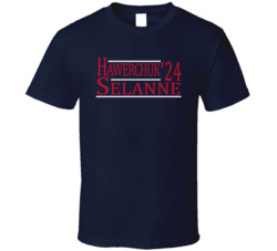 Dale Hawerchuk And Teemu Selanne For President '24 Winnipeg Hockey Fan