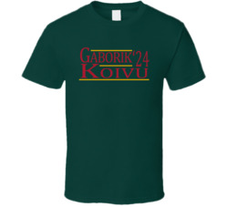 Marian Gaborik And Mikko Koivu For President '24 Minnesota Hockey Fan 