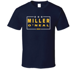 Reggie Miller Jermaine O'neal For President 2024 Indiana Basketball Fa