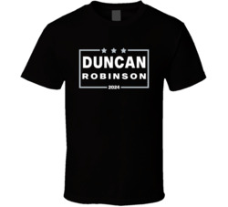 Tim Duncan David Robinson For President 2024 San Antonio Basketball Fa