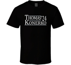 Frank Thomas Paul Konerko For President '24 Chicago W Baseball Fan T S