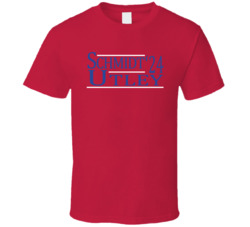 Mike Schmidt Chase Utley For President '24 Philadelphia Baseball Fan T