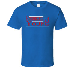 Ivan Rodriguez Michael Young For President '24 Texas Baseball Fan T Sh
