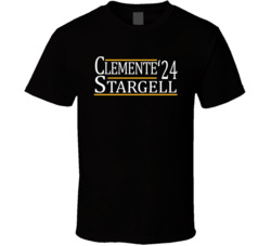 Roberto Clemente Willie Stargell For President '24 Pittsburgh Baseball