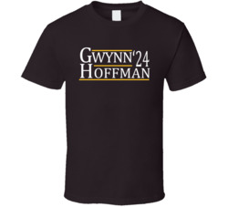 Tony Gwynn Trevor Hoffman For President '24 San Diego Baseball Fan T S