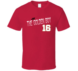 Joe Montana 16 The Golden Boy Favorite Player Football Fan T Shirt